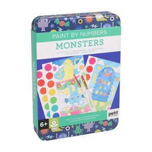 Paint by Numbers: Monsters -- Petit Collage